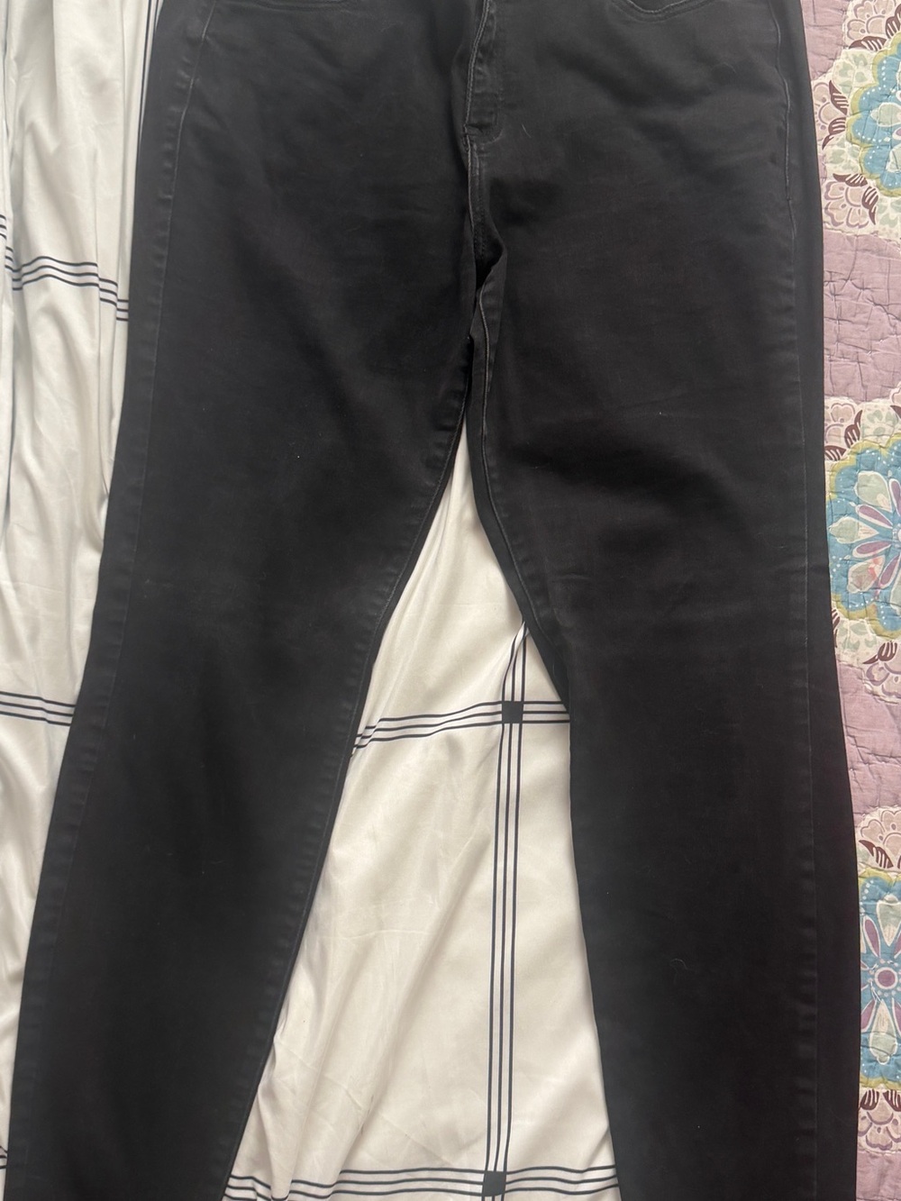 Lane Bryant Black Skinny Jeans